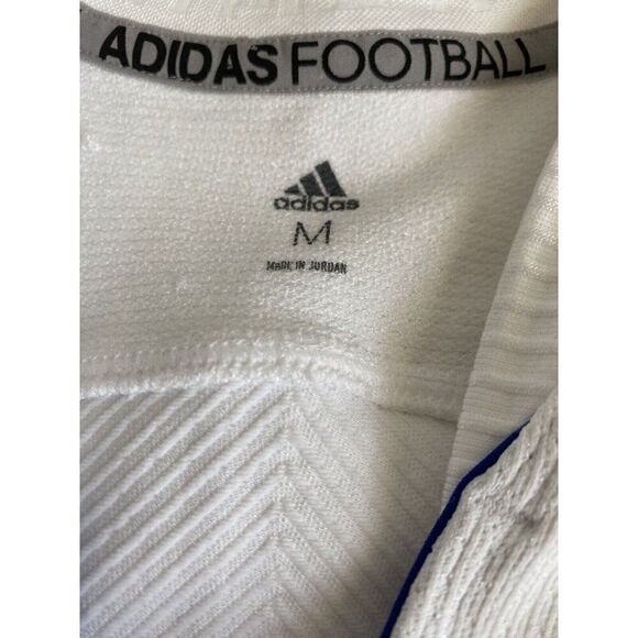 Adidas Techfit Primeknit Football Jersey Men’s Sz M White Compression Fit NO TAG - Picture 3 of 12